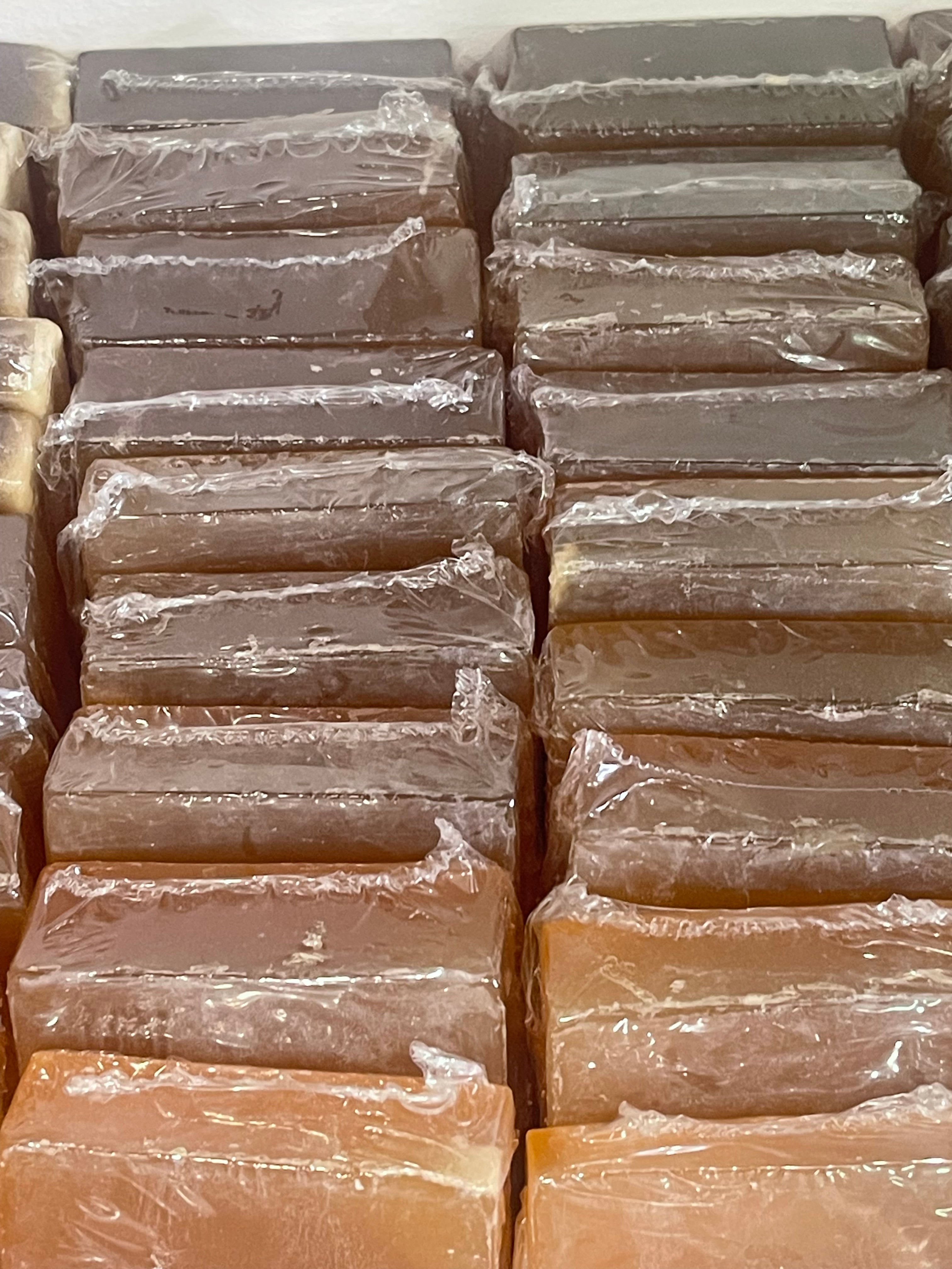 Black soap bars - Jus Locs Organics