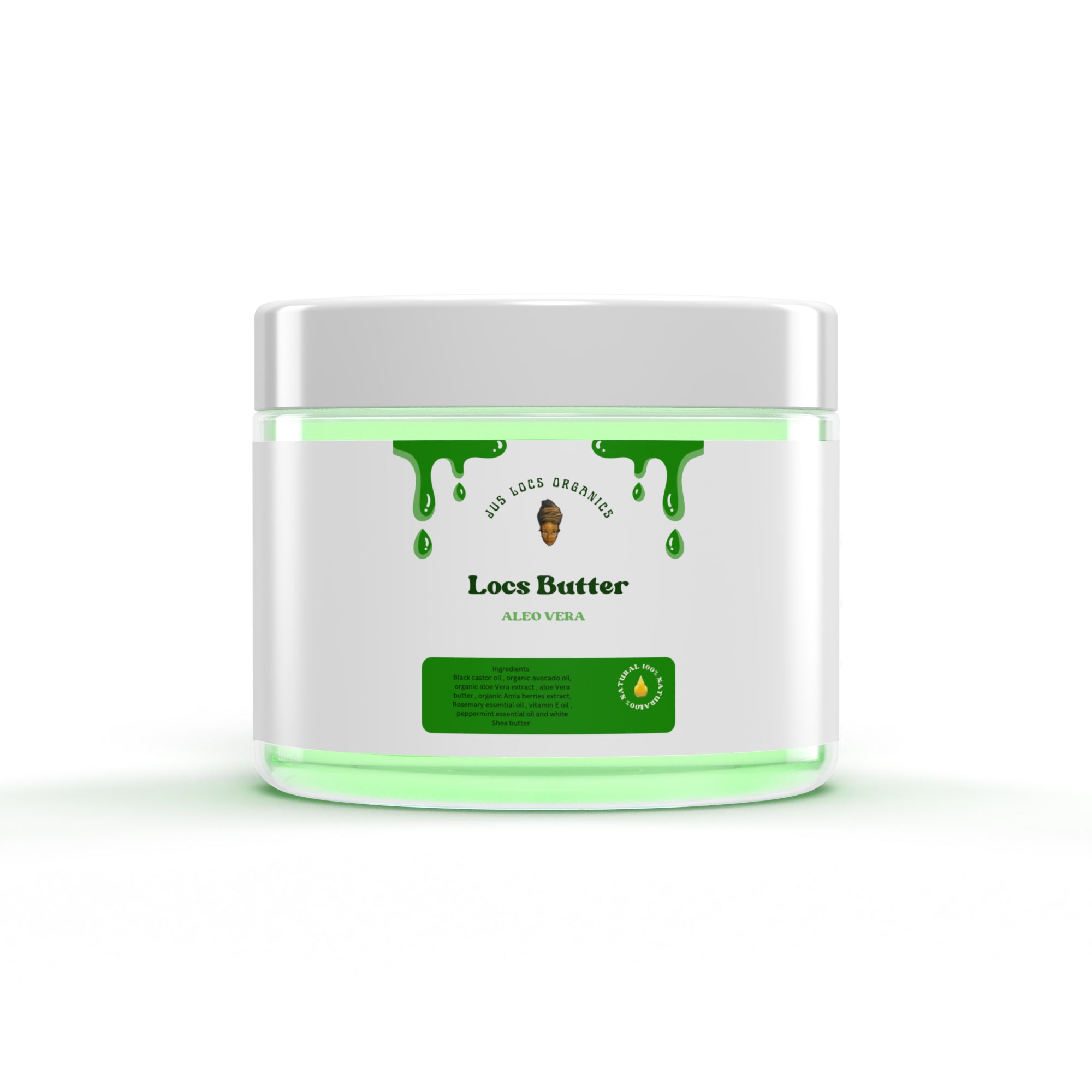 Organic Aloe vera Butter - Jus Locs Organics