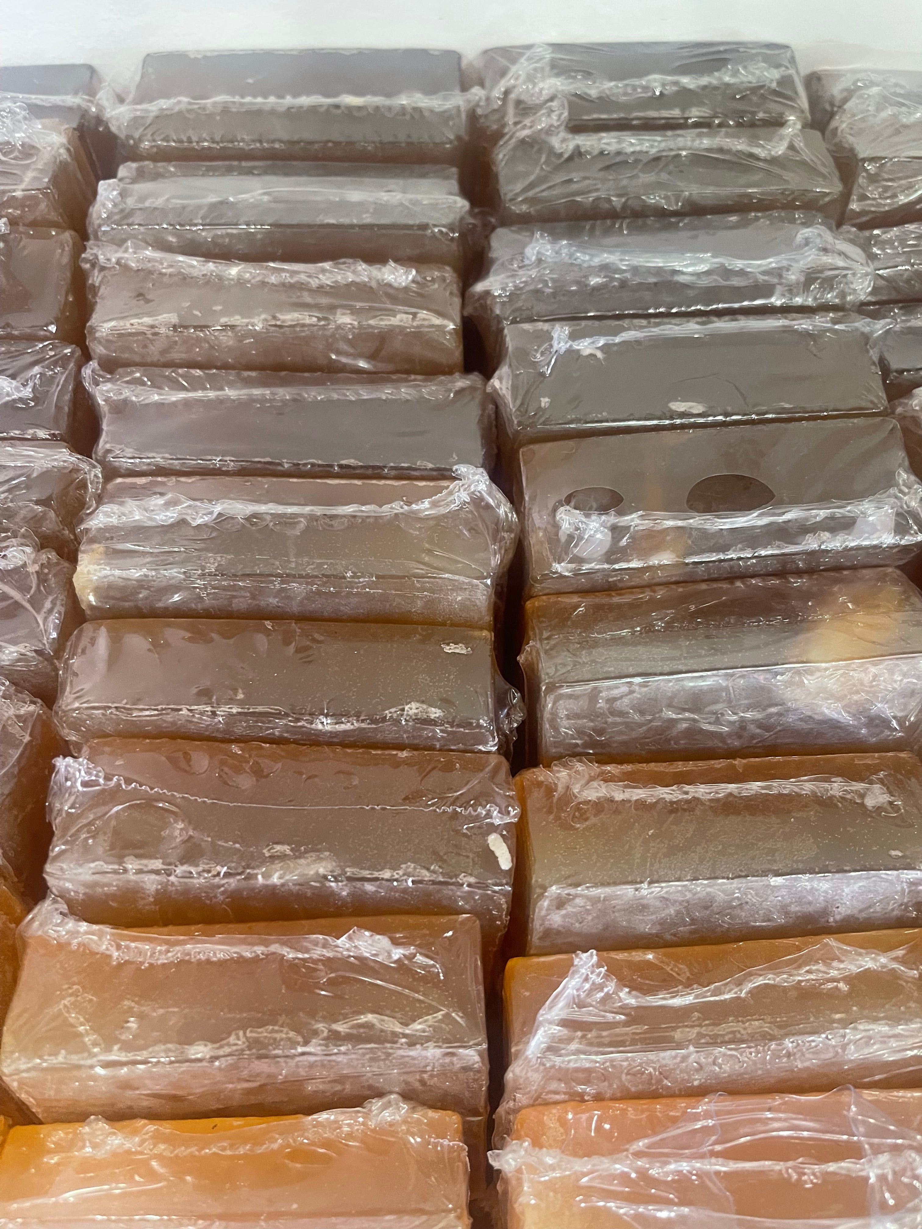 Black soap bars - Jus Locs Organics